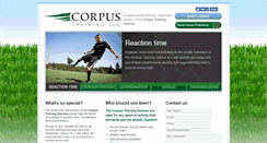 Desktop Screenshot of corpustraining.com